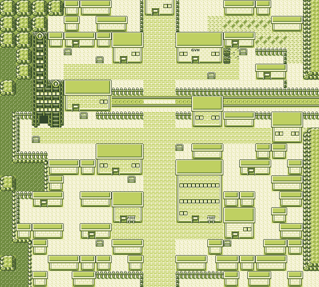 Map guide for the current location