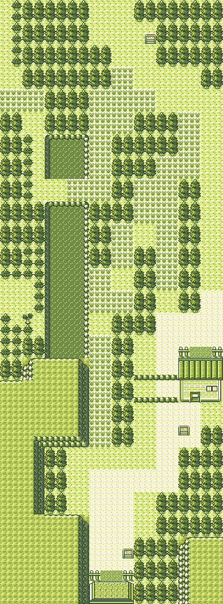Map guide for the current location