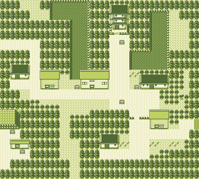 Map guide for the current location