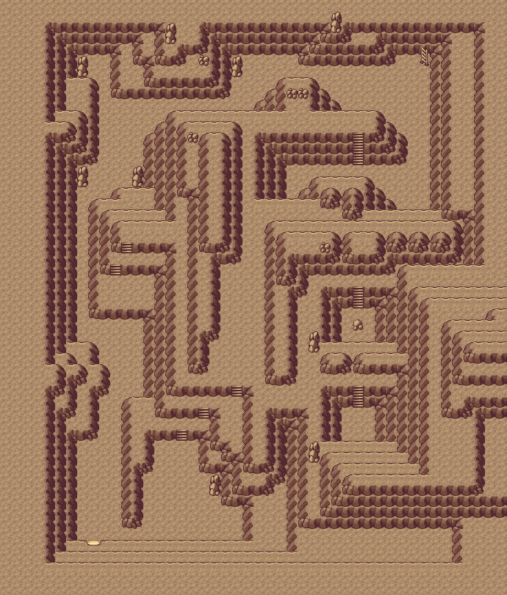 Artisan Cave B1F map