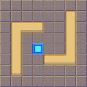 Map guide for the current location