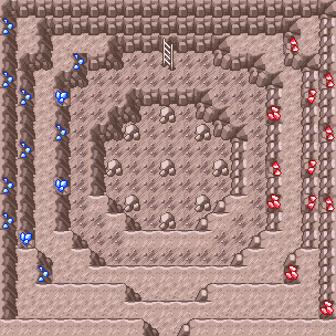 Cave Of Origin B1F map