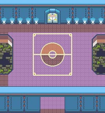 Ever Grande City Phoebes Room map