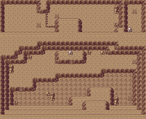 Granite Cave B2F map