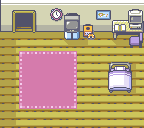 Littleroot Town Mays House 2F map