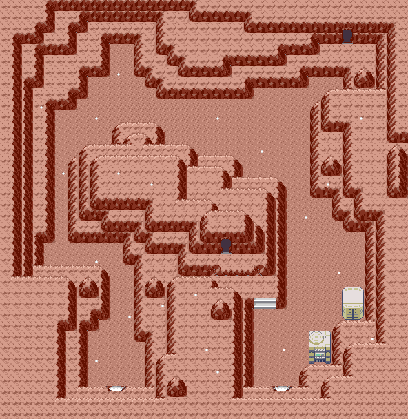 Map guide for the current location