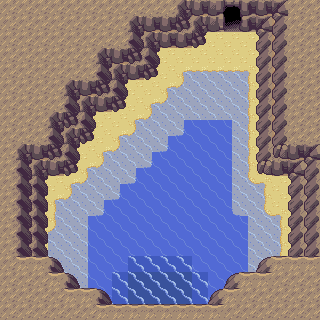 Marine Cave Entrance map