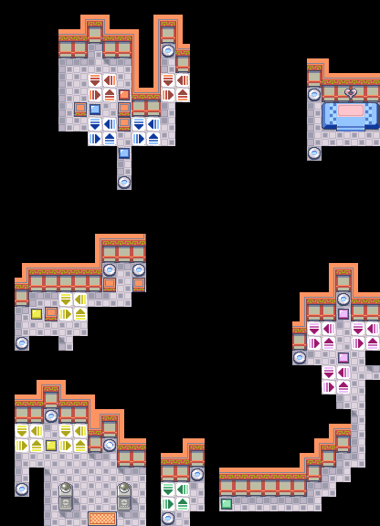 Mossdeep City Gym map