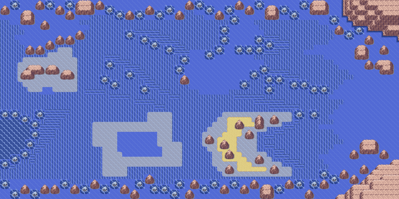 Map guide for the current location
