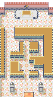 Map guide for the current location