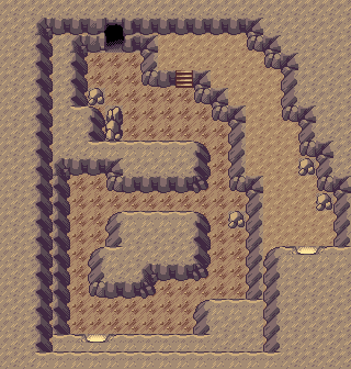 Seafloor Cavern Room 1 map