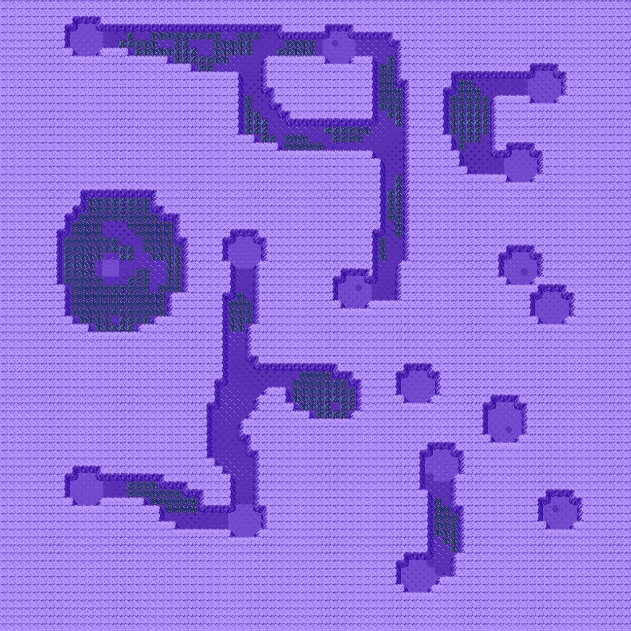 Map guide for the current location