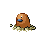 Shiny Diglett sprite
