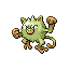 Shiny Mankey sprite