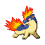 Quilava sprite
