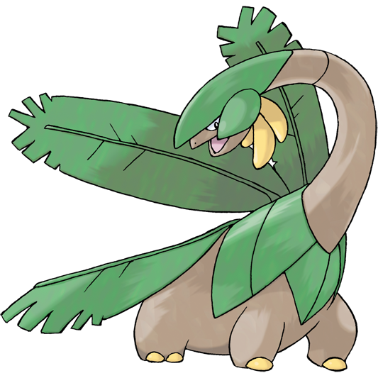 Tropius artwork
