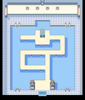 Cerulean City Gym map