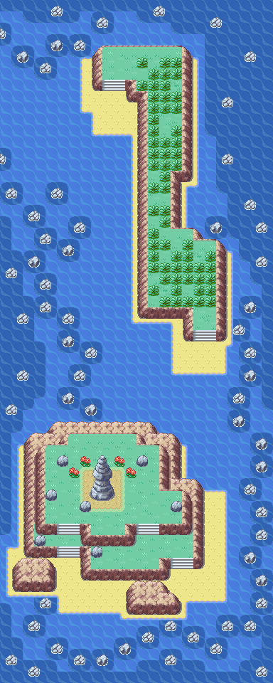 Map guide for the current location
