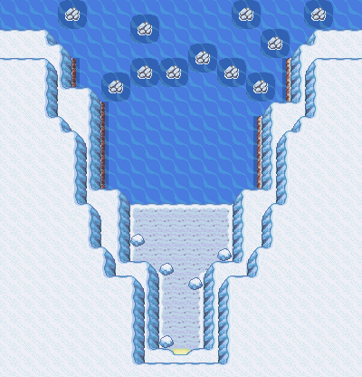 Map guide for the current location