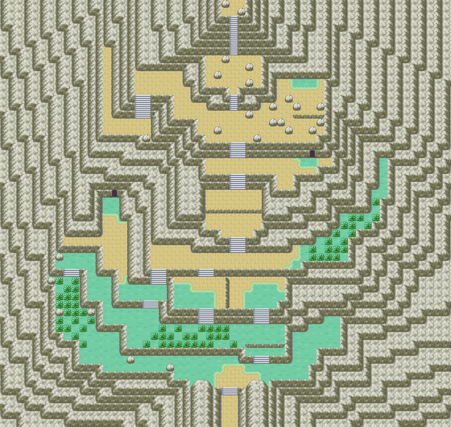 Map guide for the current location