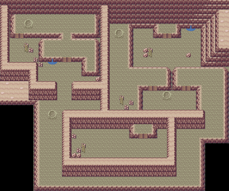 Mt. Moon B2F map