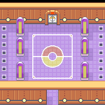 Map guide for the current location