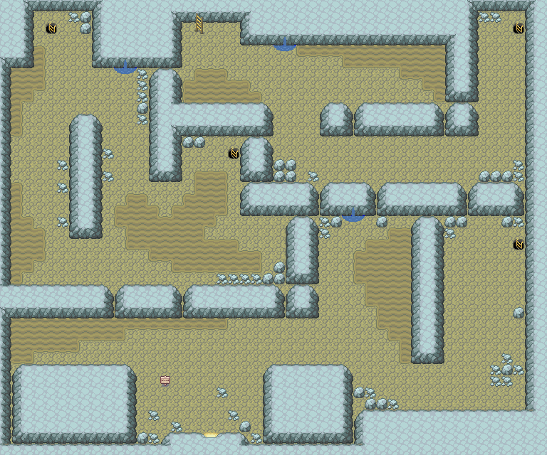 Map guide for the current location