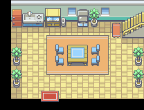 Saffron City Copycats House 1F map
