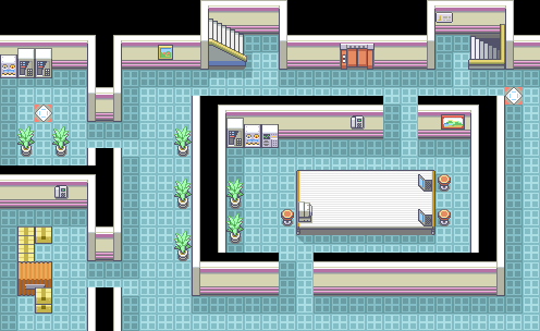Silph Co 6F map