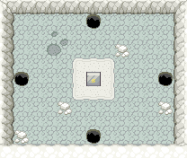 Six Island Dotted Hole B4F map
