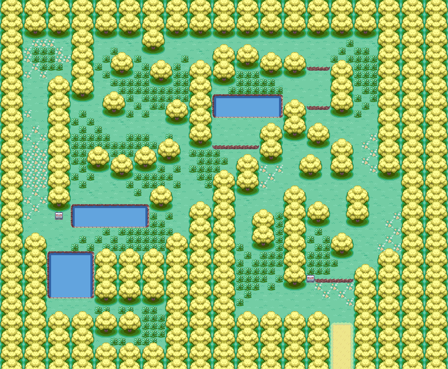 Map guide for the current location