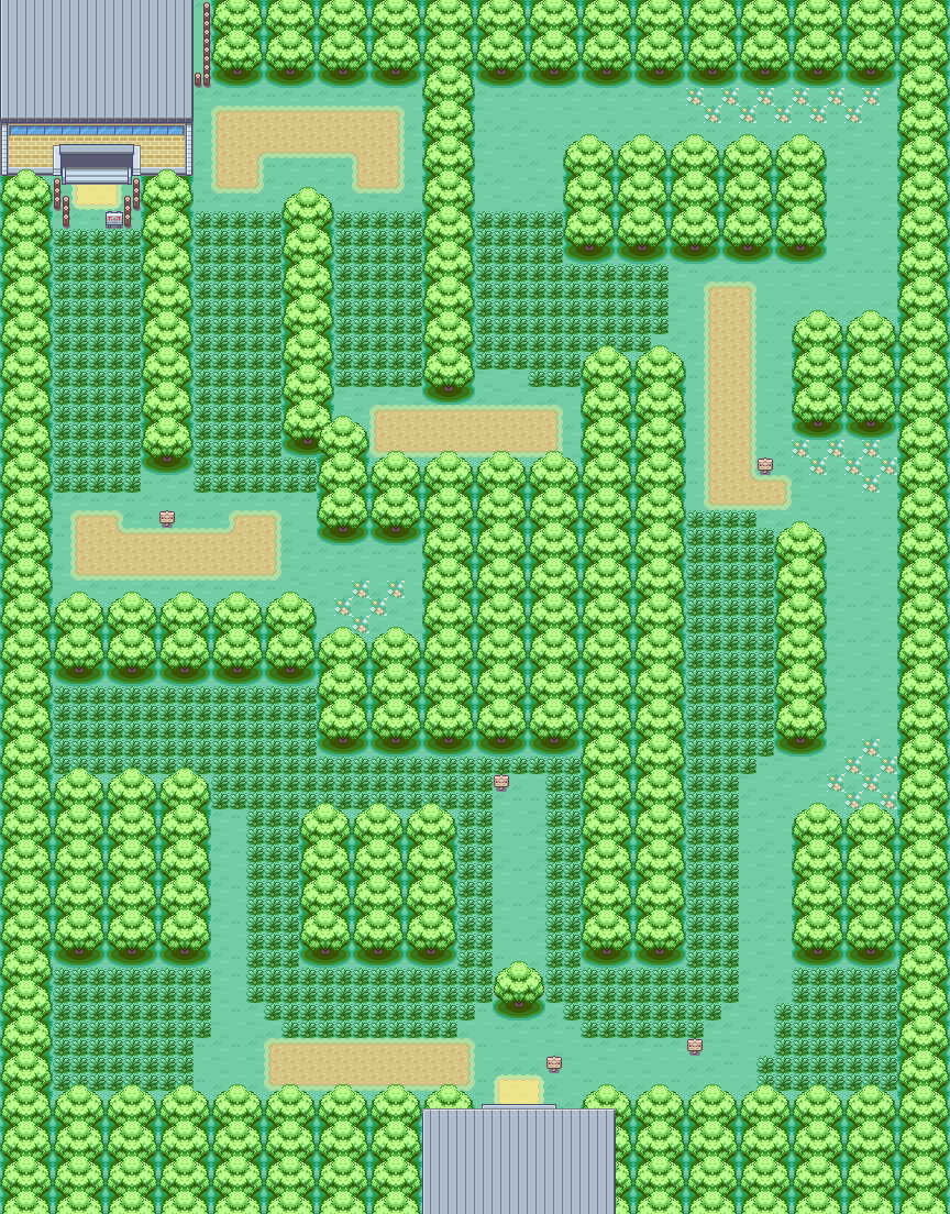 Map guide for the current location