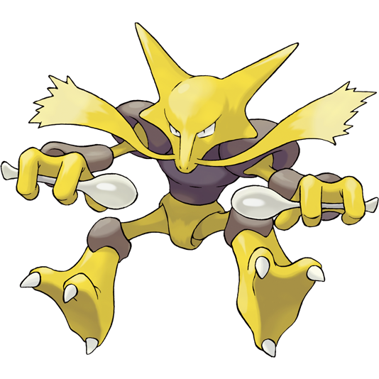Alakazam artwork