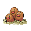 Dugtrio sprite