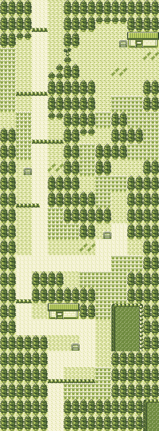Map guide for the current location