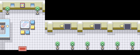 Map guide for the current location