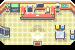 Five Island Pokemon Center 1F map