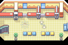 Map guide for the current location