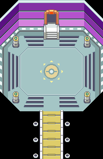 Pokemon League Champions Room map