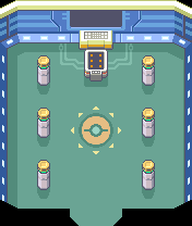 Pokemon League Hall Of Fame map