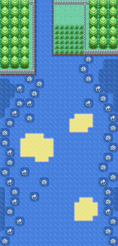 Map guide for the current location