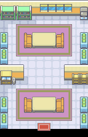 Saffron City Pokemon Trainer Fan Club map