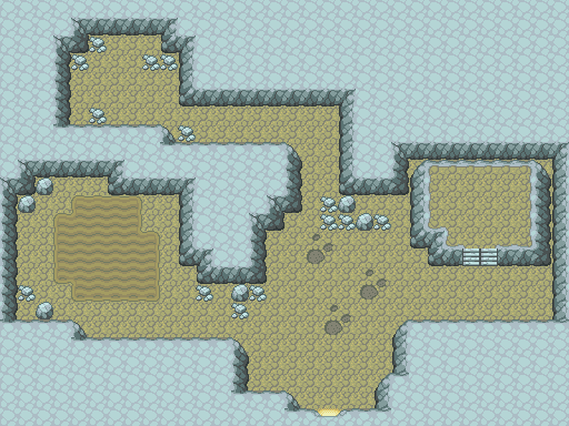 Map guide for the current location