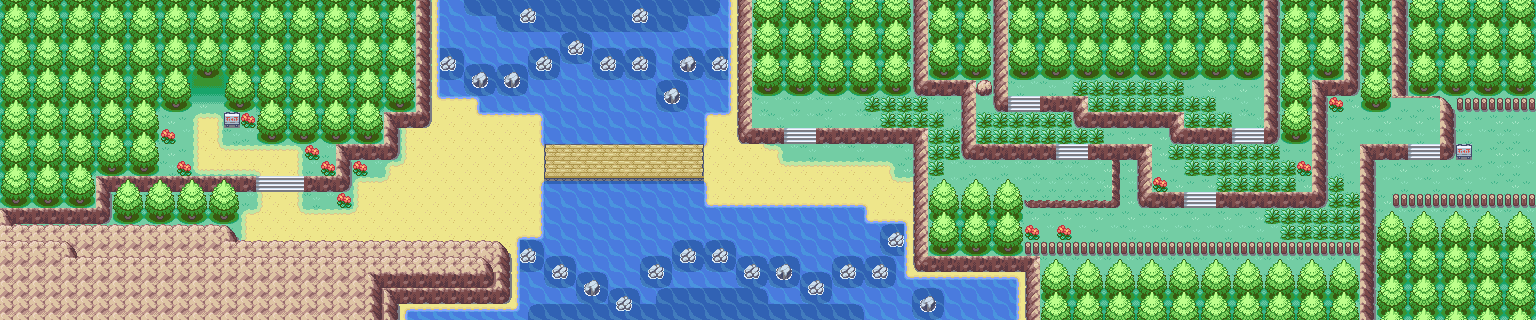 Map guide for the current location