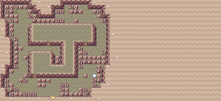 Map guide for the current location