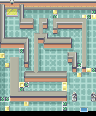 Viridian City Gym map