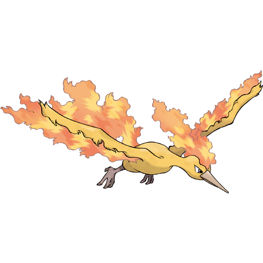 Moltres artwork