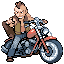 Biker Malik sprite