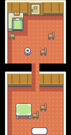 Map guide for the current location