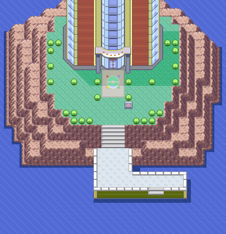 Map guide for the current location